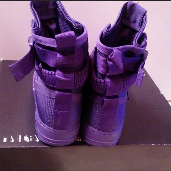 Sold NWT purple SF AIR FORCE 1 - Picture 2 of 2